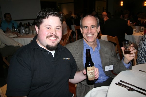 Mass Ultimate Beer Dinner - Sean and Drew (from Mayflower)