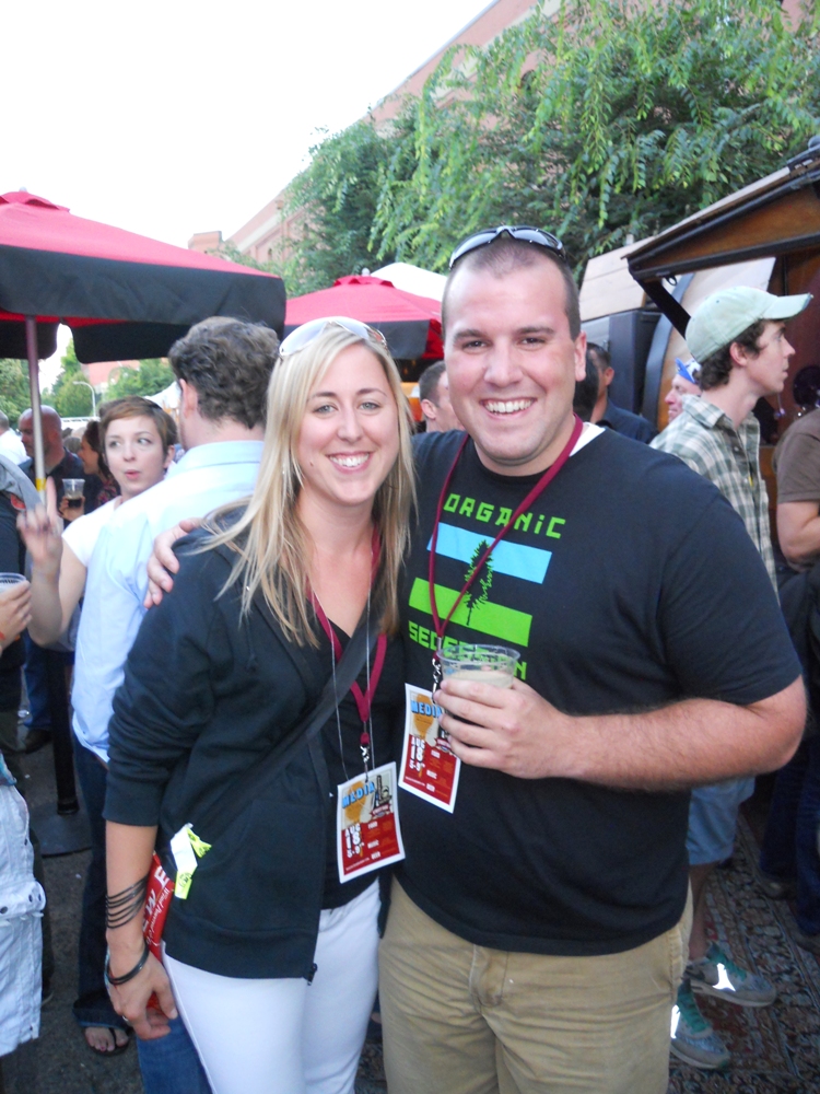 2011 Beer Bloggers Conf- Amber and Brian