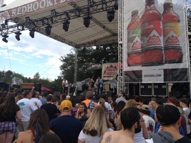 Stage at 2012 Redhook Fest