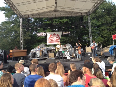 Stage at 2012 Redhook Fest