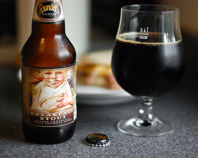 Founders Breakfast Stout Pour