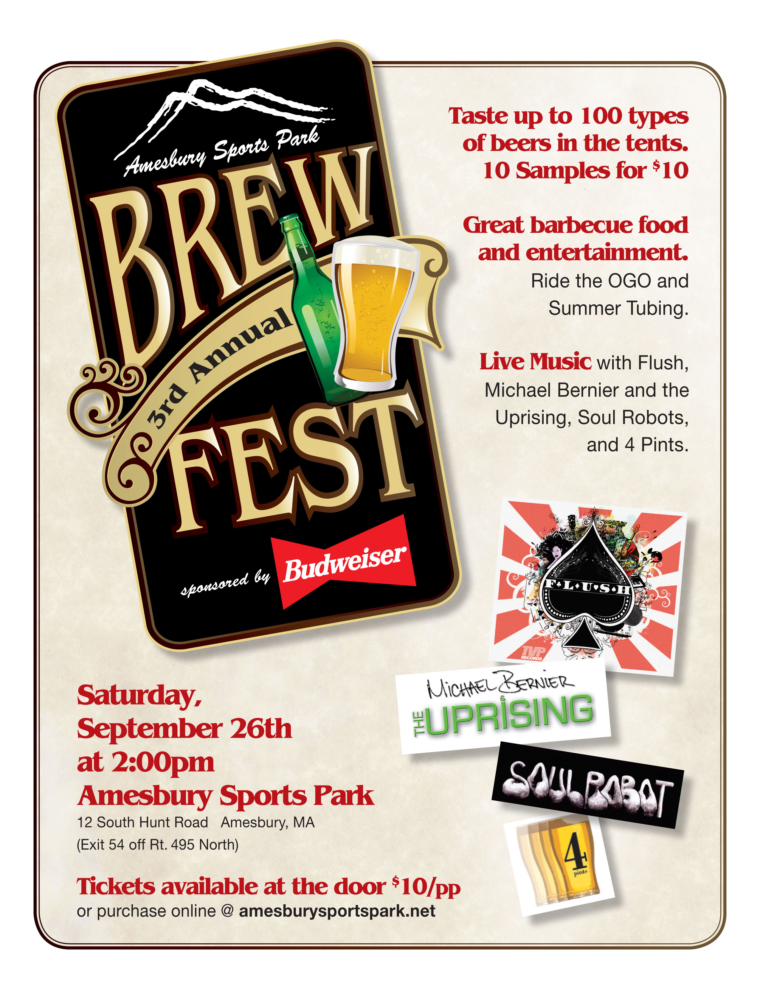 Beer Events Mercury Fall Harvestfest, Brew Fest in Amesbury, Downtown