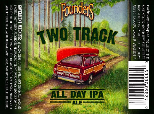 Founders - Two Track - All Day IPA