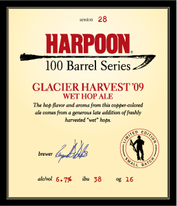 Harpoon Glacier Wet Harvest - 100 Barrel Series