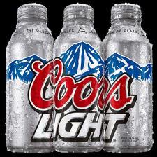 Coors Light - Aluminum bottles
