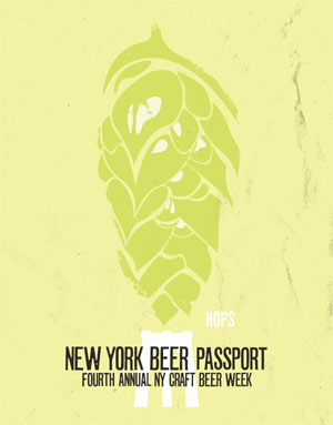 New York City Beer Week Passport Cover