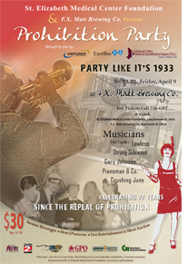 Saranac 2nd Annual Prohibition Party