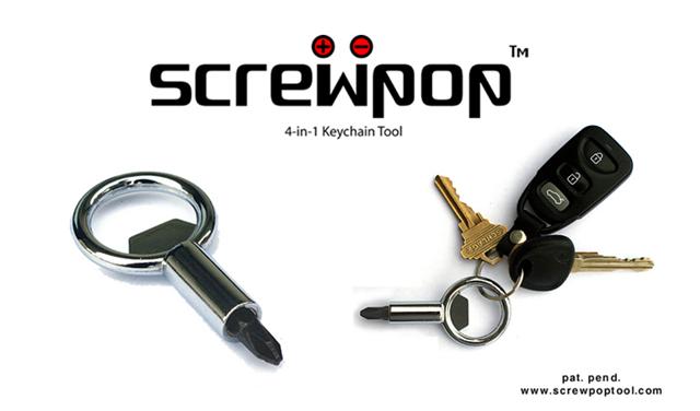 Screw Pop Keychain