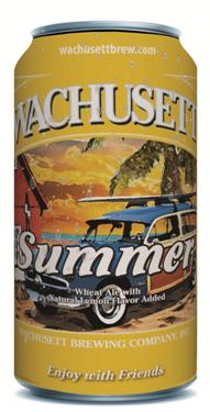 Wachusett Summer Ale in a Can