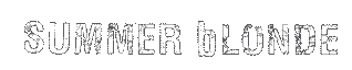 Summer Blonde